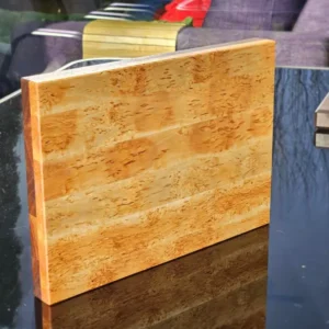 handmade maple & walnut 3d butterfly cutting board: end grain charcuterie board