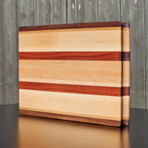 maple / beech / cherry / walnut / mahogany charcuterie board: edge grain cutting board