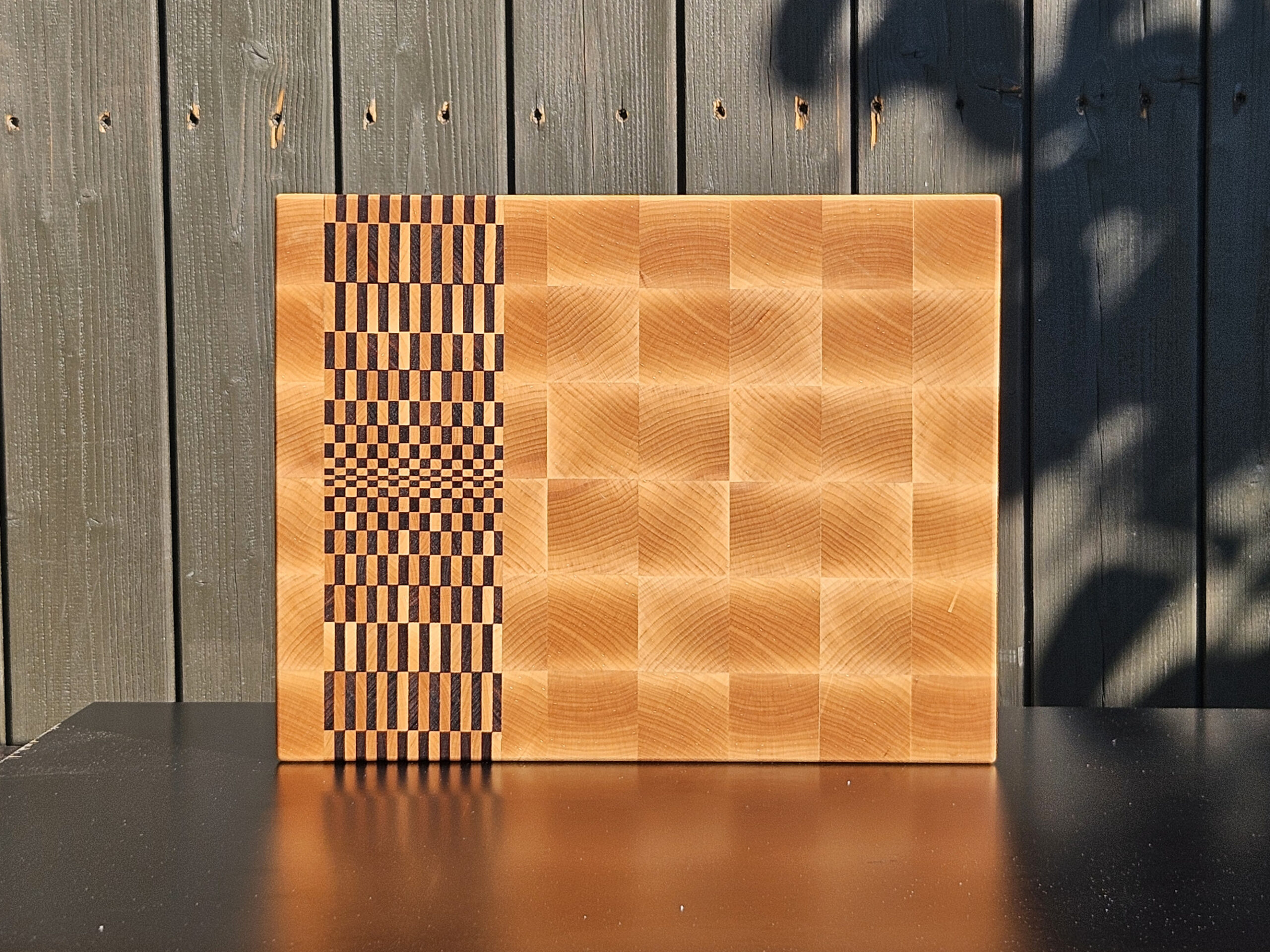 maple end grain cutting board with 3d butterfly walnut inlay | keeduchwoodworking maple end grain cutting board with 3d butterfly walnut inlay | keeduchwoodworking